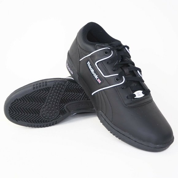 Reebok Womens Shoes Workout Lo Piping SE Black - Picture 9 of 11